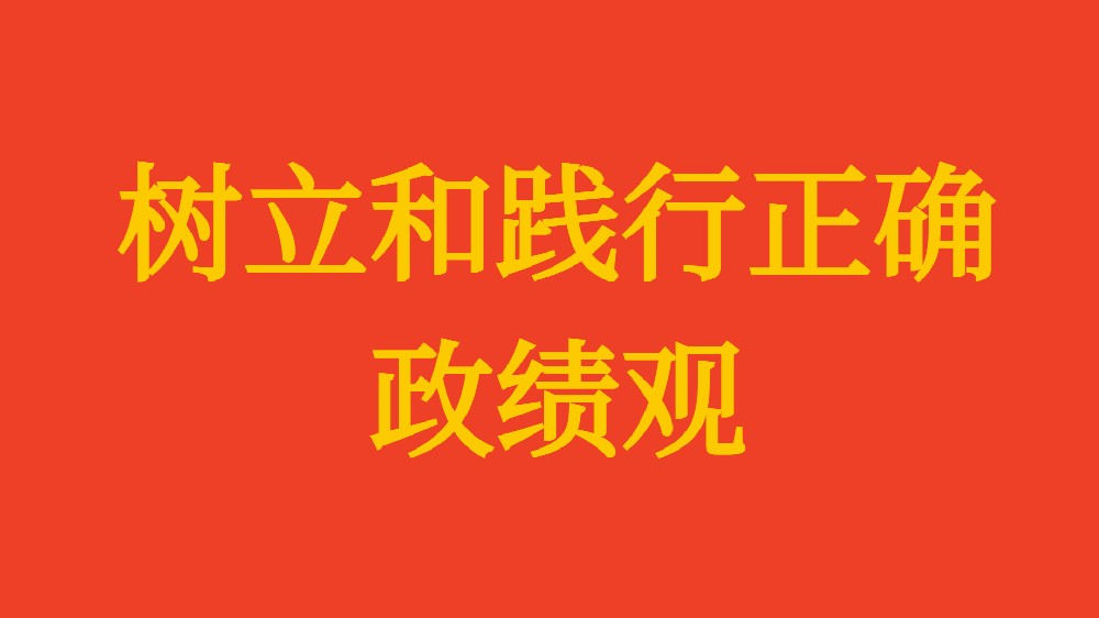 實(shí)干擔(dān)當(dāng) 為民造福——習(xí)近平總書(shū)記引領(lǐng)全黨樹(shù)立和踐行正確政績(jī)觀(guān)